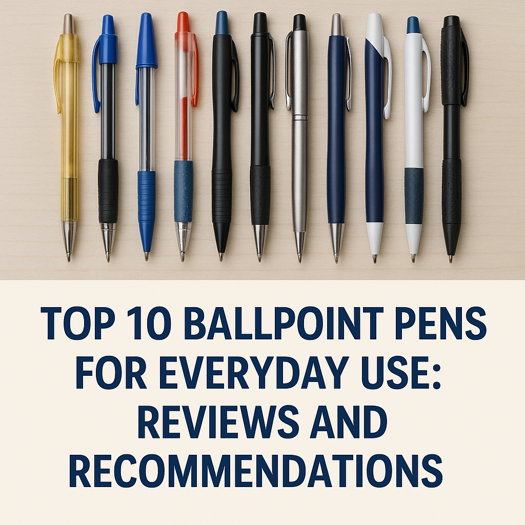 Top 10 Ballpoint Pens for Everyday Use: Reviews and Recommendations